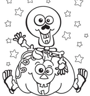 Halloween Pumpkin Coloring Pages 43