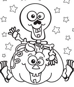 Halloween Pumpkin Coloring Pages 48