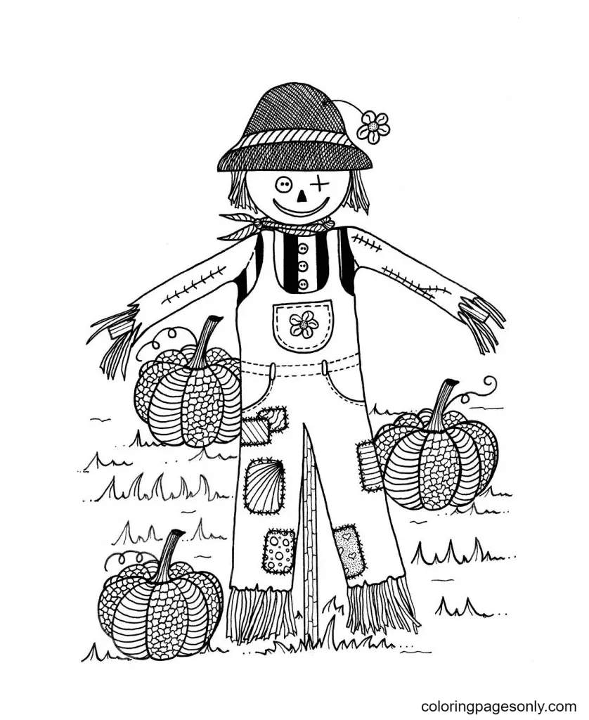 Halloween Pumpkin Coloring Pages 53