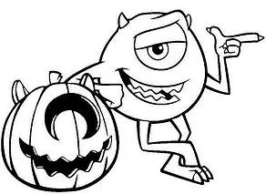 Halloween Pumpkin Coloring Pages 57