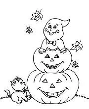 Halloween Pumpkin Coloring Pages 62