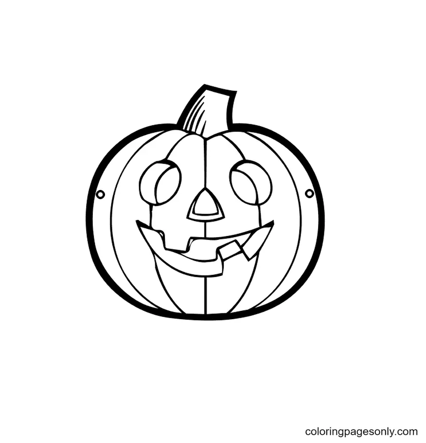 Halloween Pumpkin Coloring Pages 71