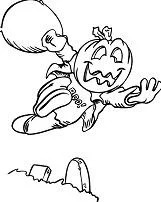 Halloween Pumpkin Coloring Pages 77