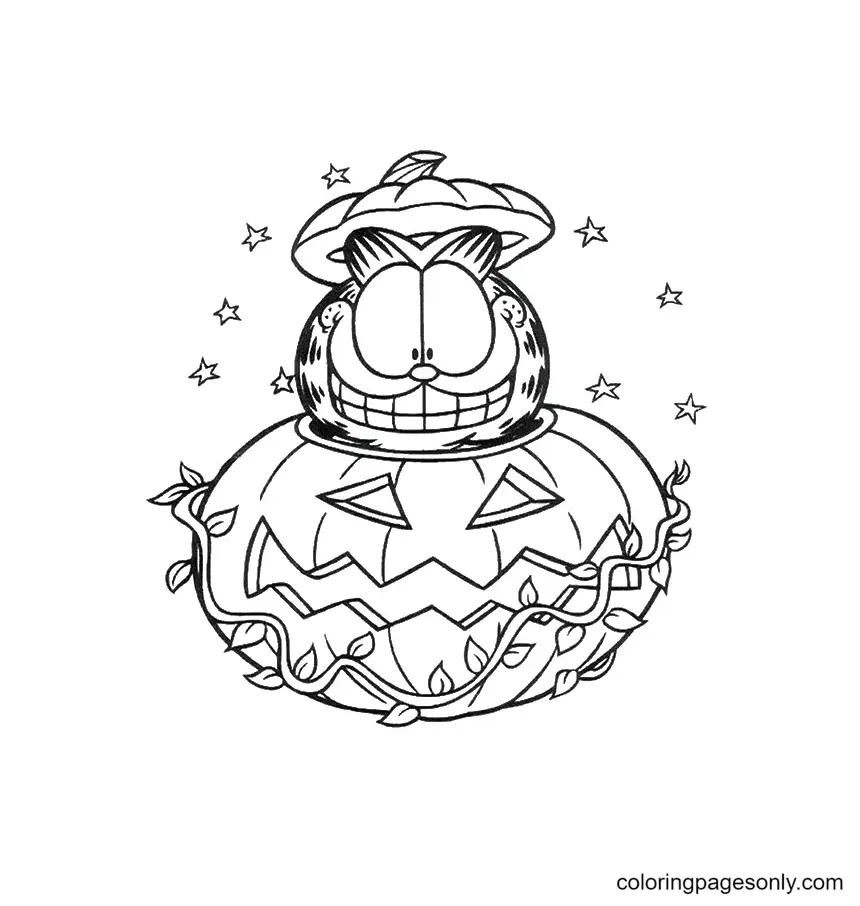 Halloween Pumpkin Coloring Pages 83