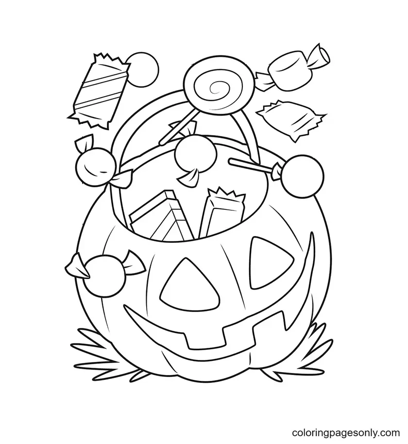 Halloween Pumpkin Coloring Pages 86