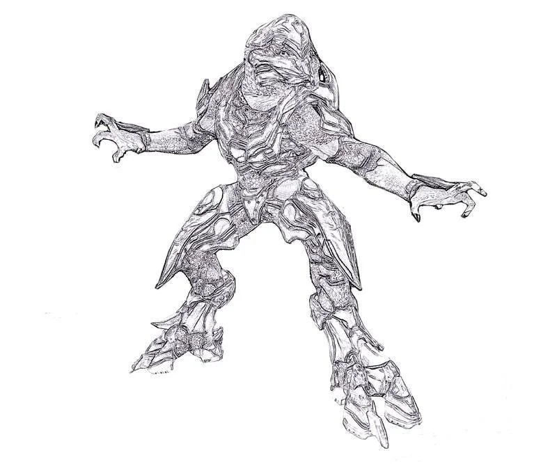 Desenhos de Halo Para Colorir 34