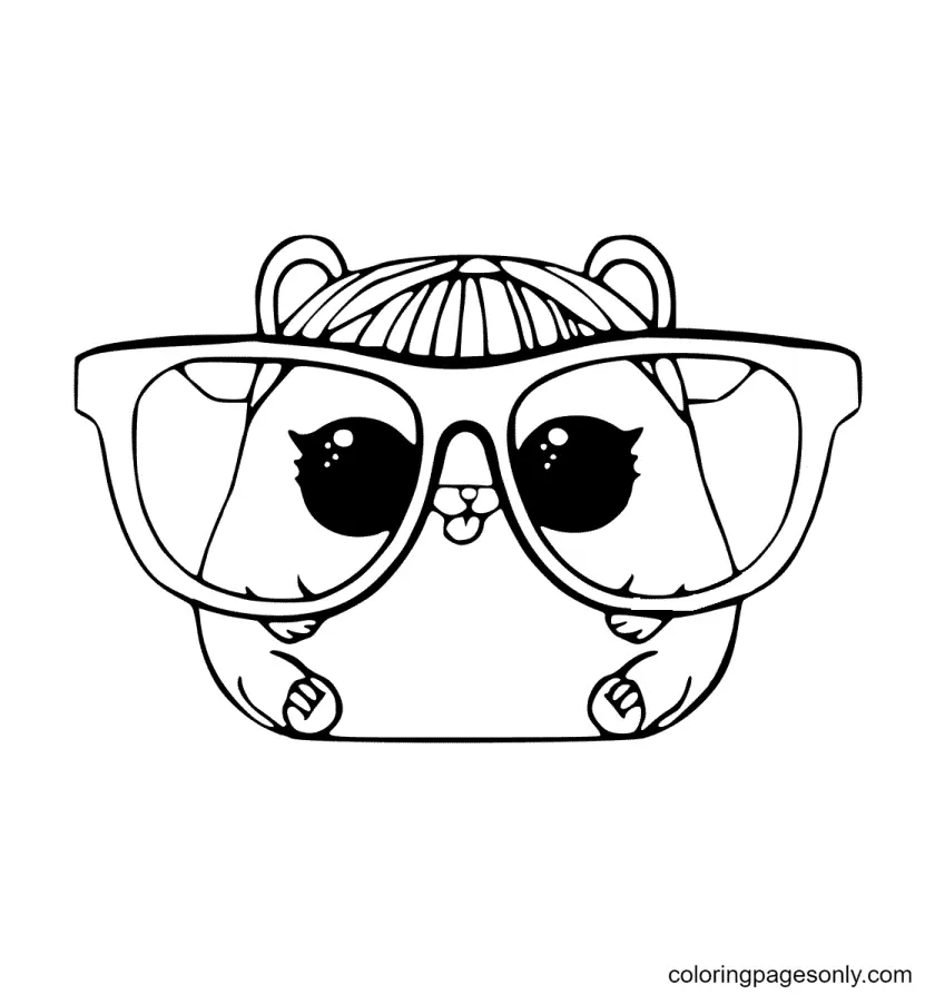 Hamster Ausmalbilder 10