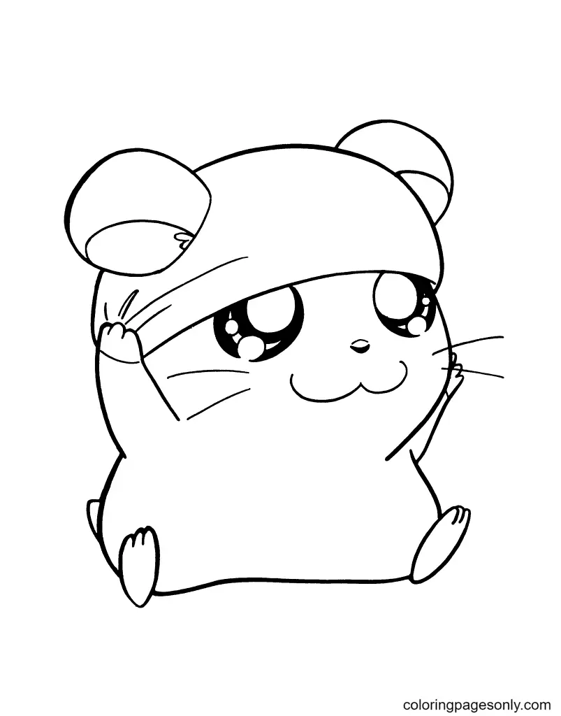 Hamster Ausmalbilder 3