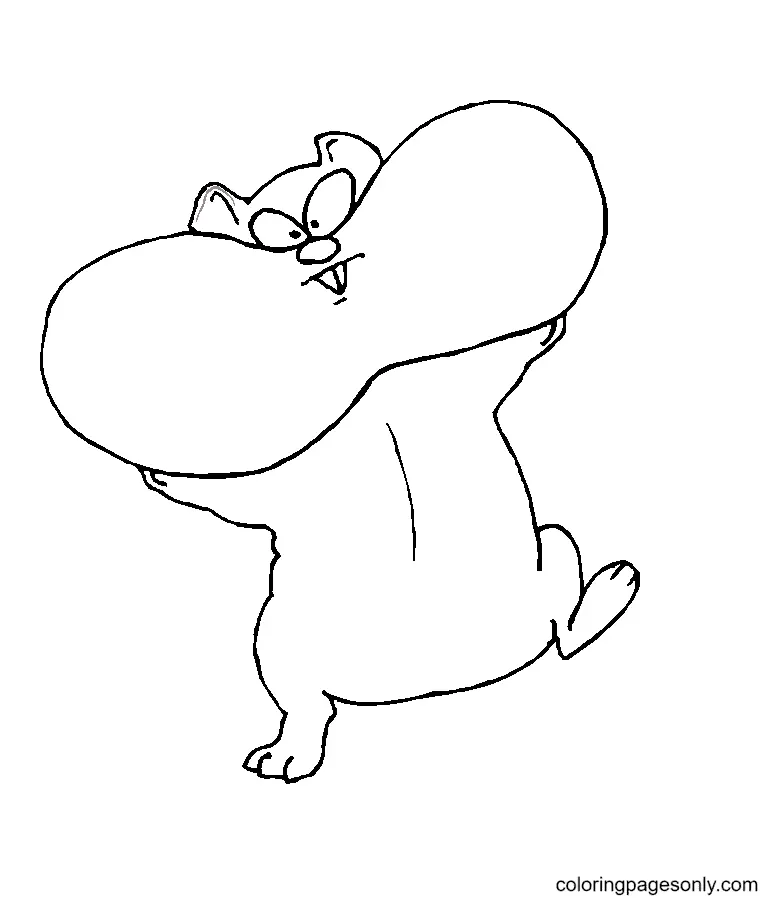 Hamster Ausmalbilder 46