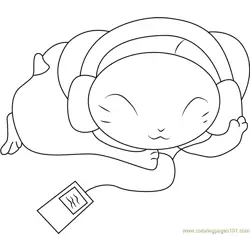 Hamtaro para colorir
