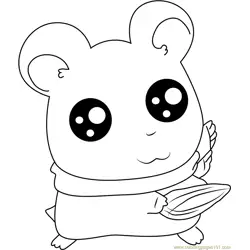 Hamtaro para colorir 2