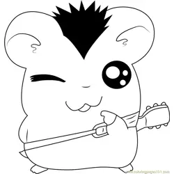 Hamtaro para colorir 4