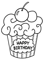 Desenhos de Happy Birthday Para Colorir 24