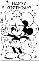 Desenhos de Happy Birthday Para Colorir 6