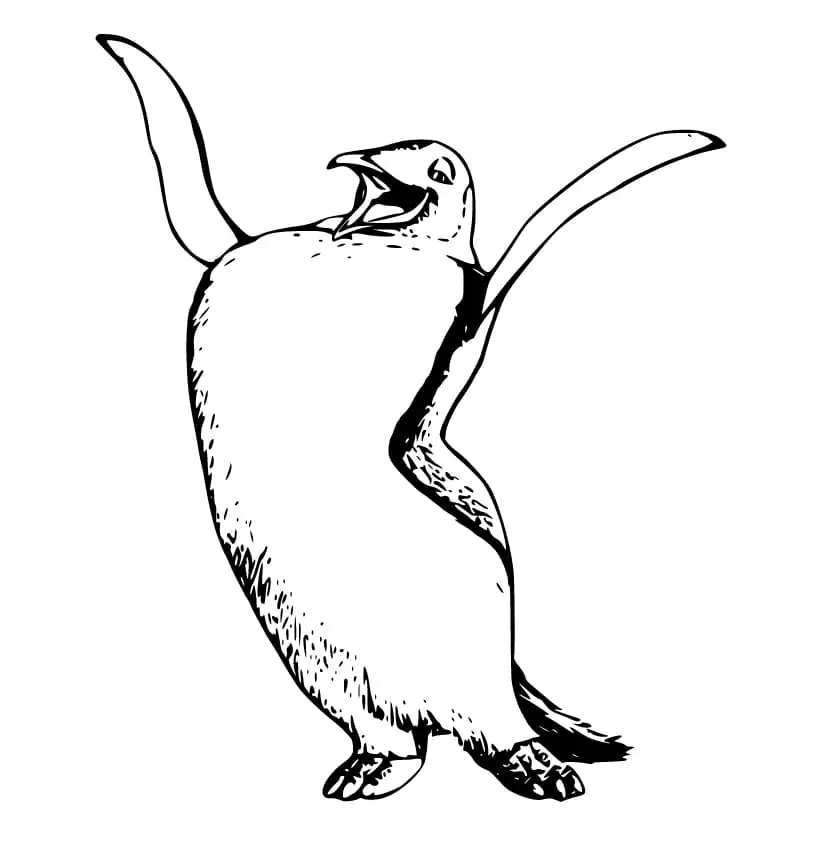 Happy Feet Ausmalbilder 13