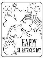Happy St Patricks Day Coloring Pages 16