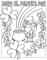 Happy St Patricks Day Coloring Pages 22