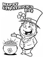 Happy St Patricks Day Coloring Pages 46