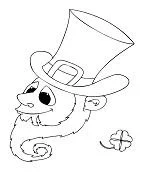 Happy St Patricks Day Coloring Pages 6