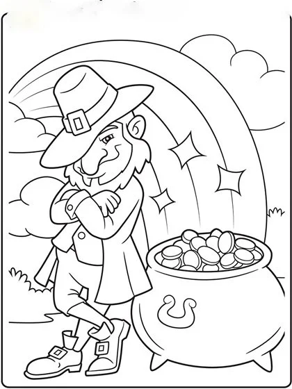 Happy St Patricks Day Coloring Pages 65