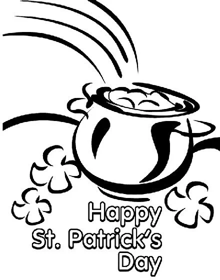 Happy St Patricks Day Coloring Pages 70