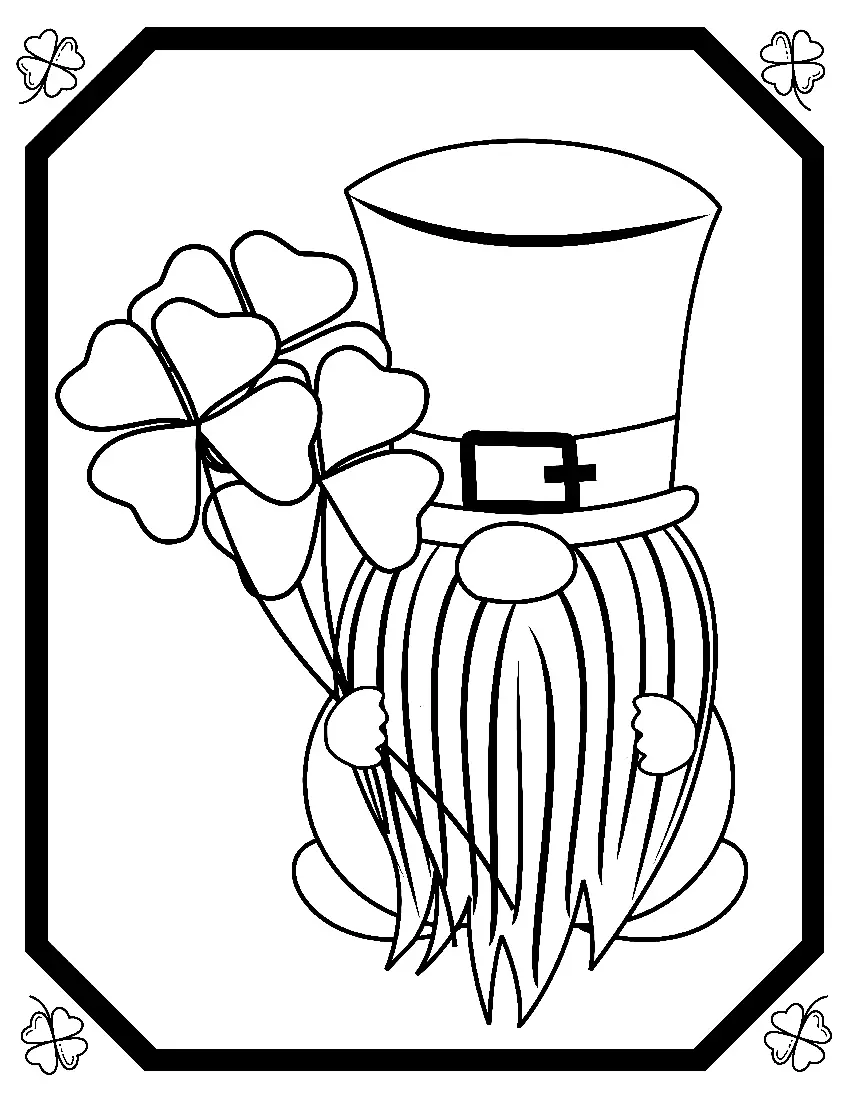 Happy St Patricks Day Coloring Pages 73