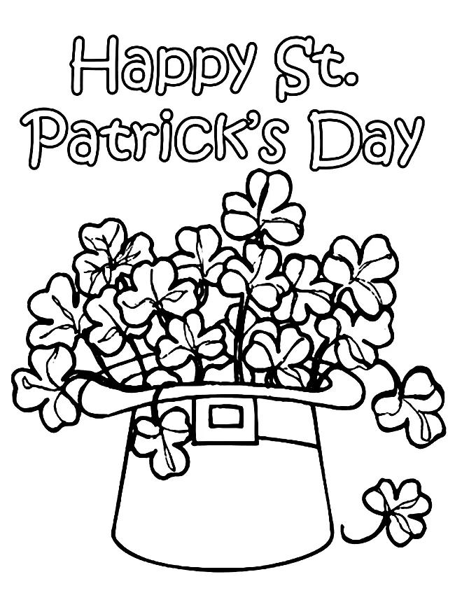Happy St Patricks Day Coloring Pages 78