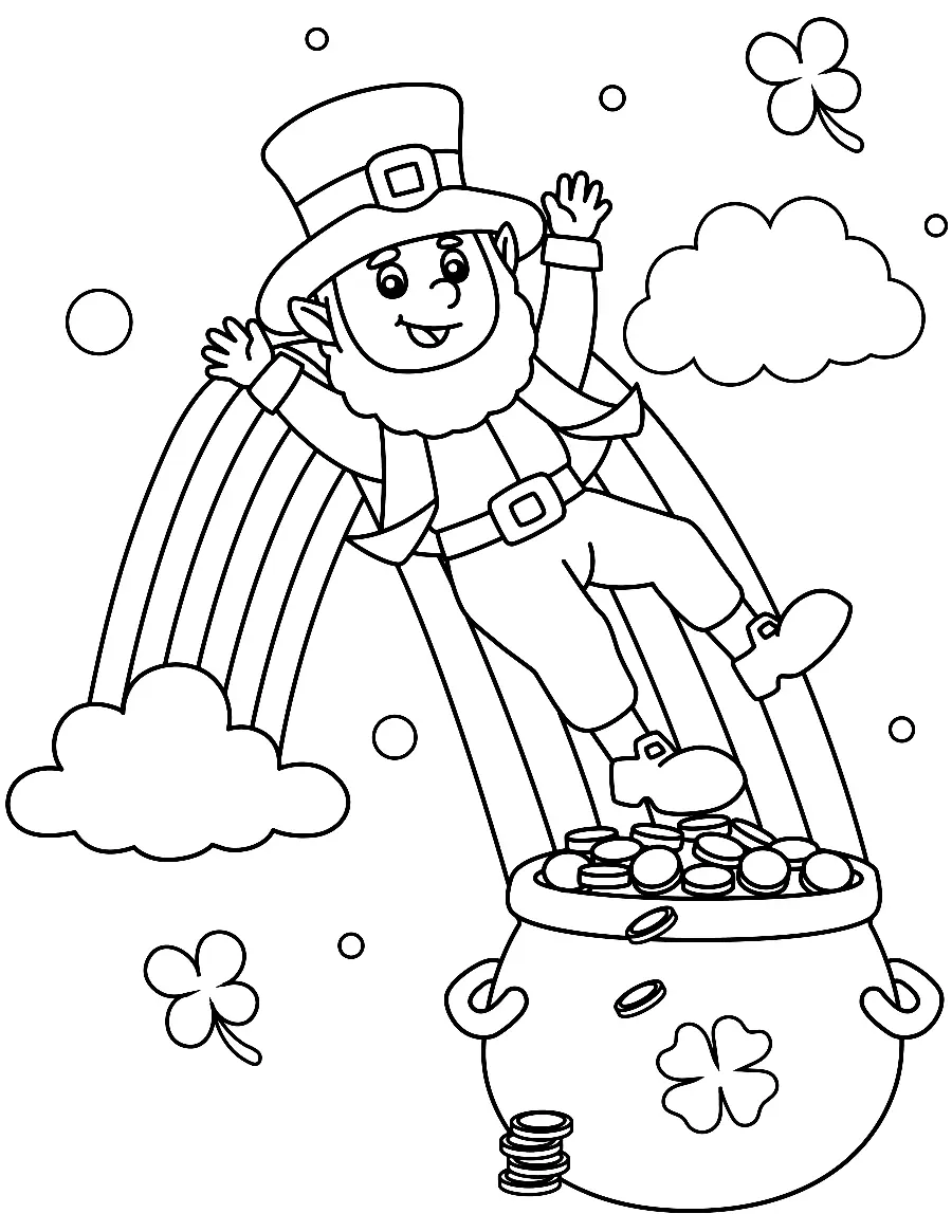 Happy St Patricks Day Coloring Pages 84
