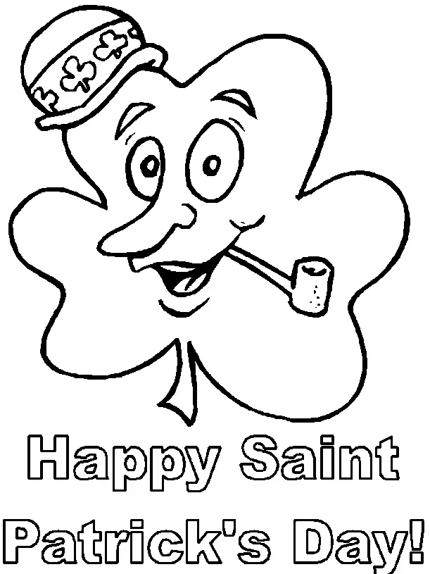 Happy St Patricks Day Coloring Pages 87