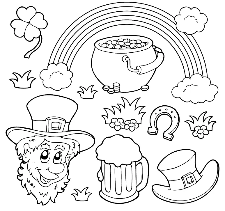 Happy St Patricks Day Coloring Pages 93