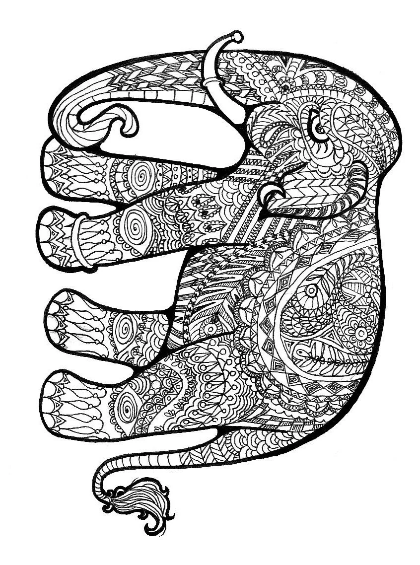 Hard Coloring Pages 14