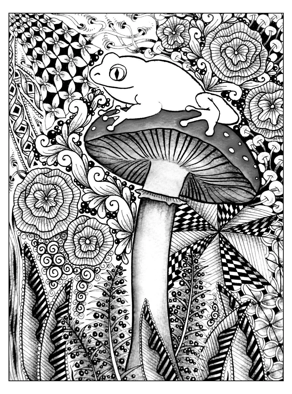 Hard Coloring Pages 17