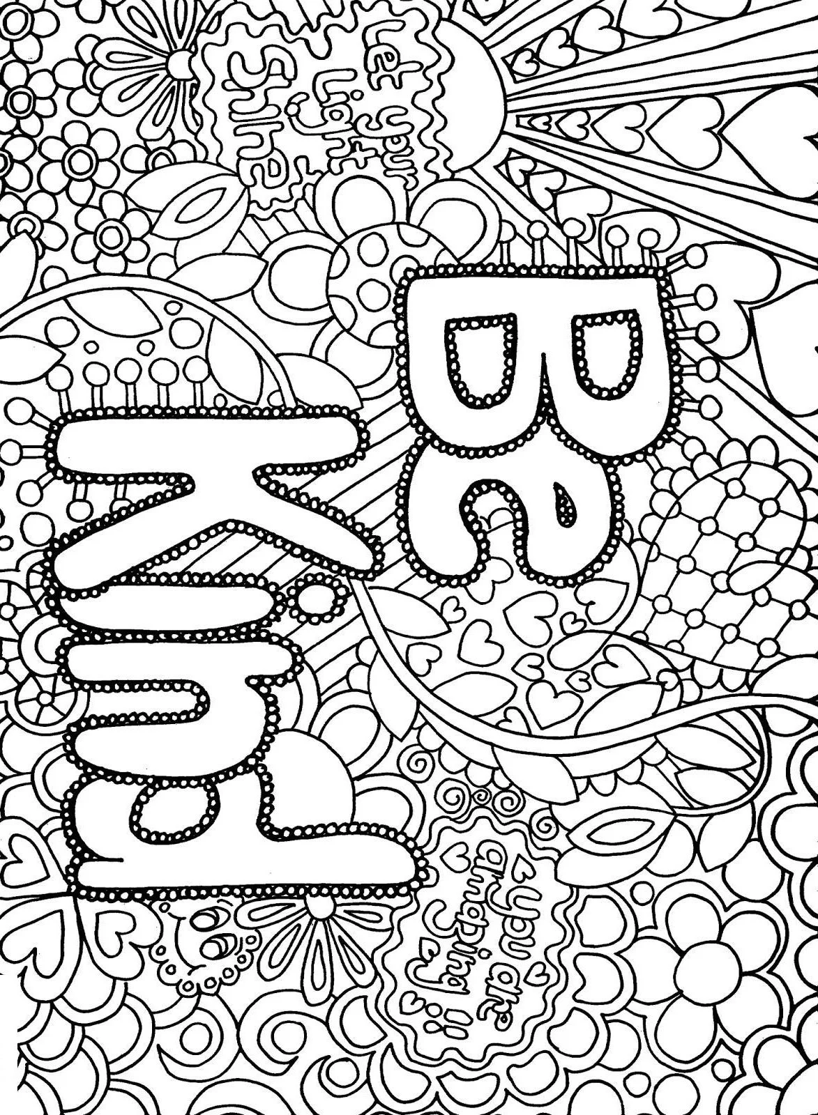 Hard Coloring Pages 2