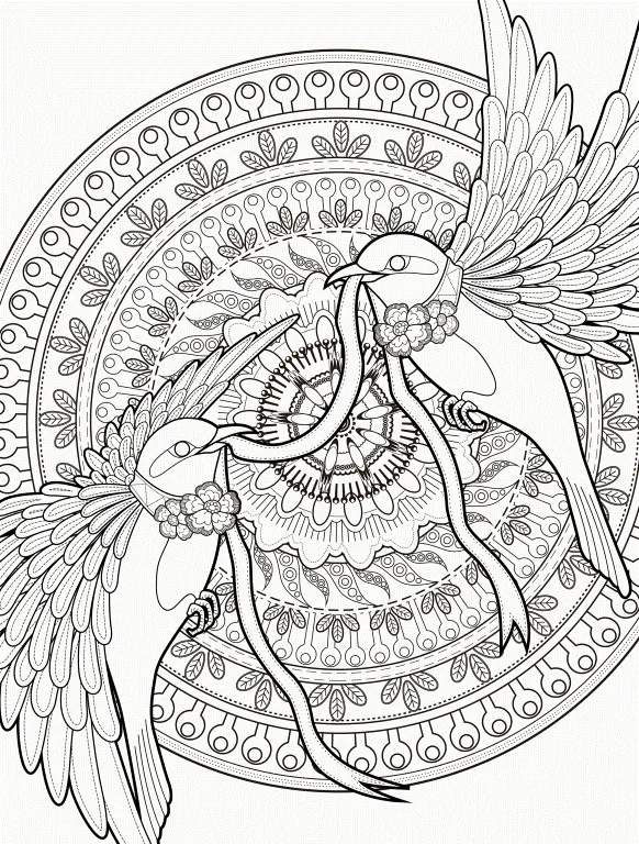Hard Coloring Pages 3