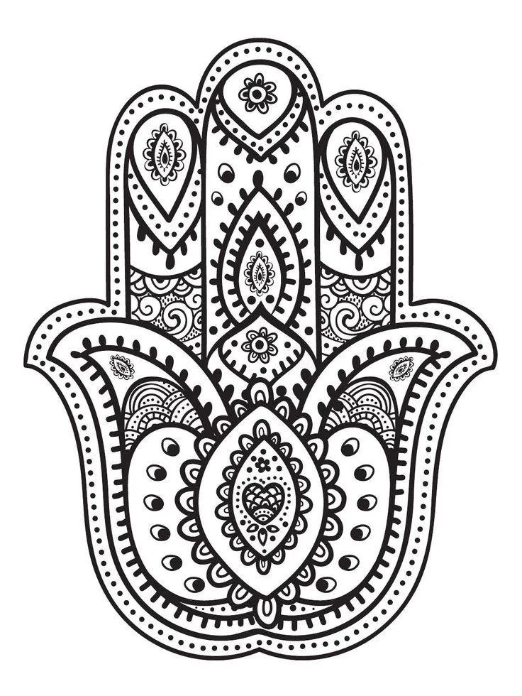 Hard Coloring Pages 4