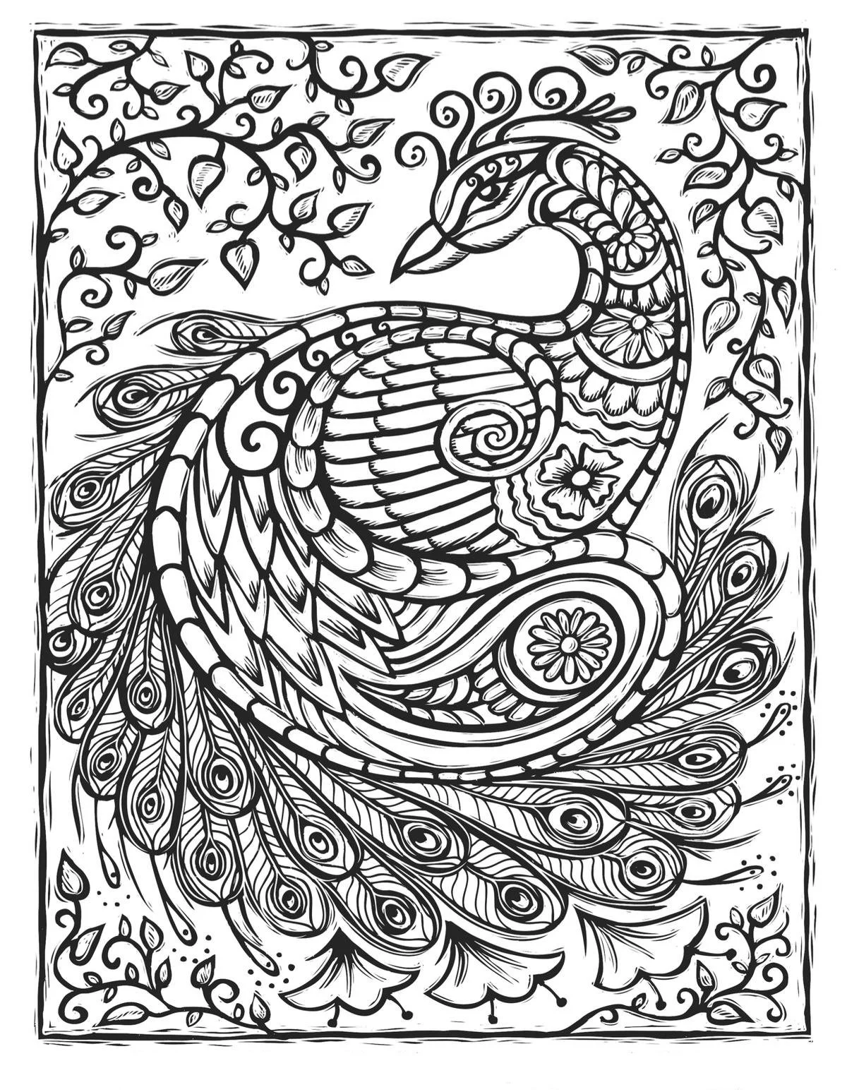 Hard Coloring Pages 41