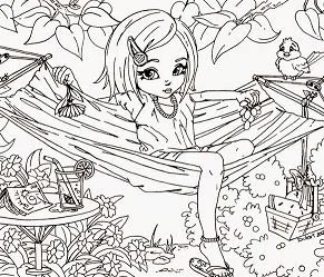 Hard Coloring Pages 5