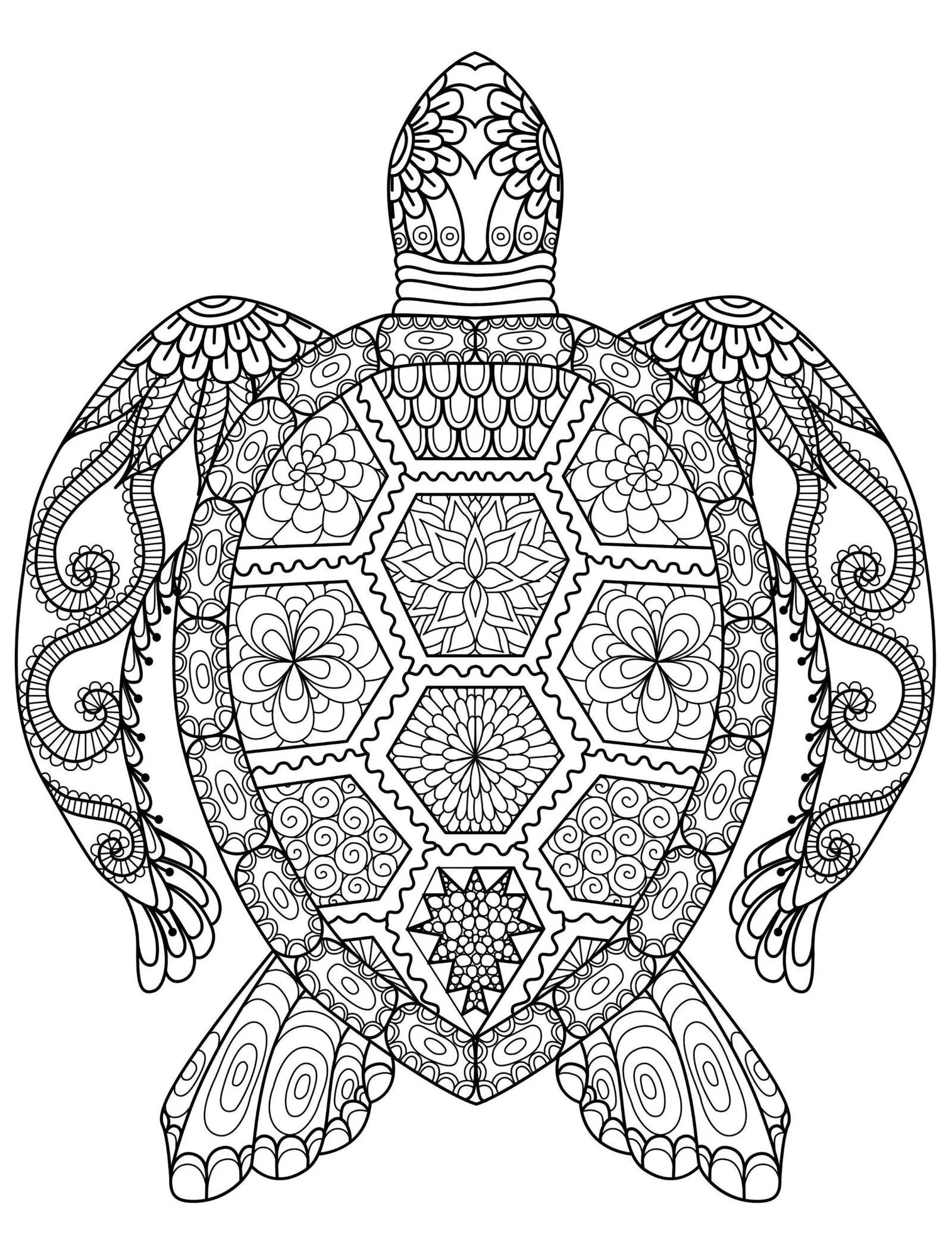 Hard Coloring Pages 8