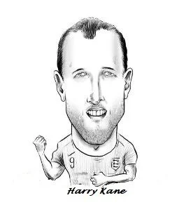 Harry Kane Coloring Pages 10