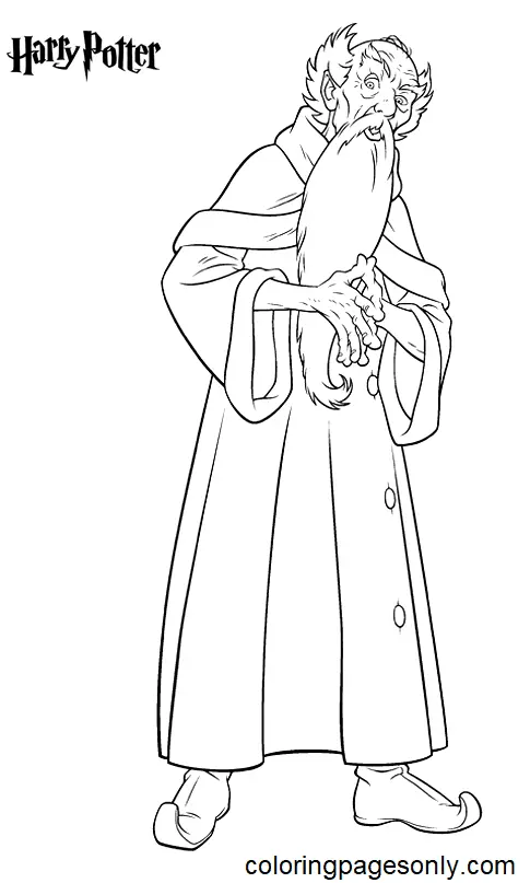 Desenhos de Harry Potter Para Colorir 111