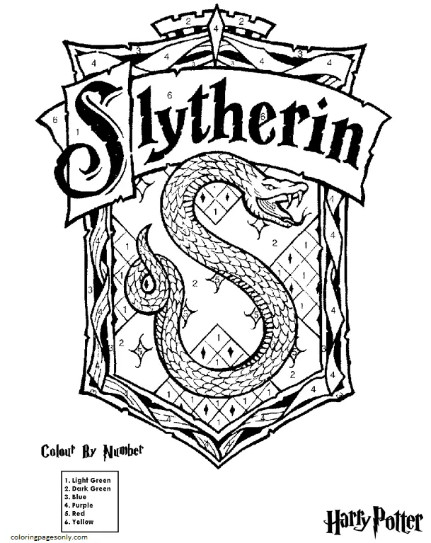 Desenhos de Harry Potter Para Colorir 17