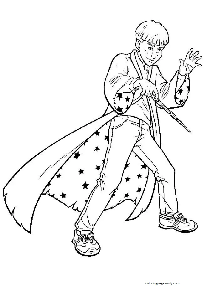 Desenhos de Harry Potter Para Colorir 38