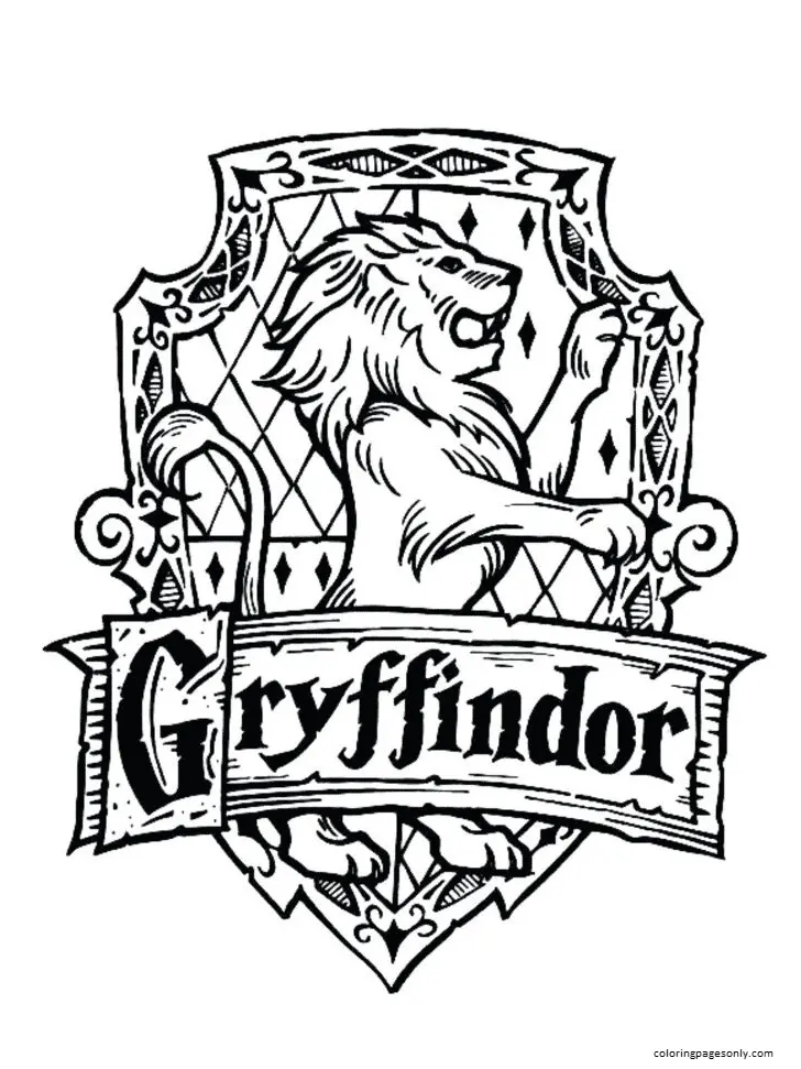 Desenhos de Harry Potter Para Colorir 4