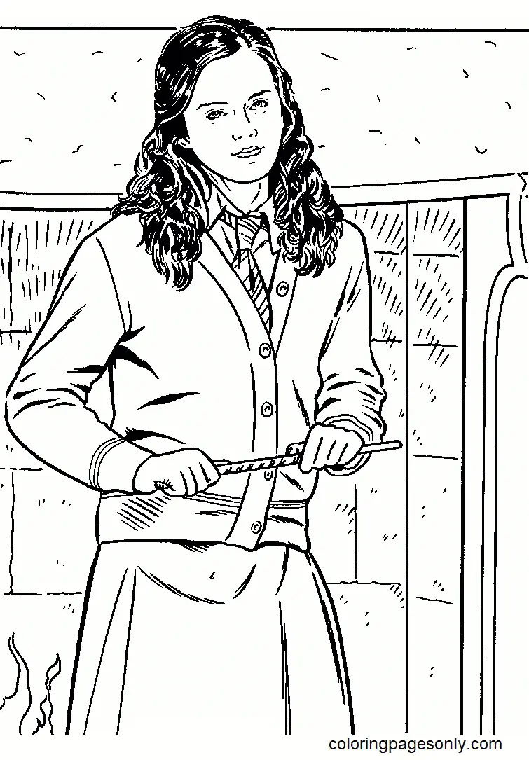 Desenhos de Harry Potter Para Colorir 47