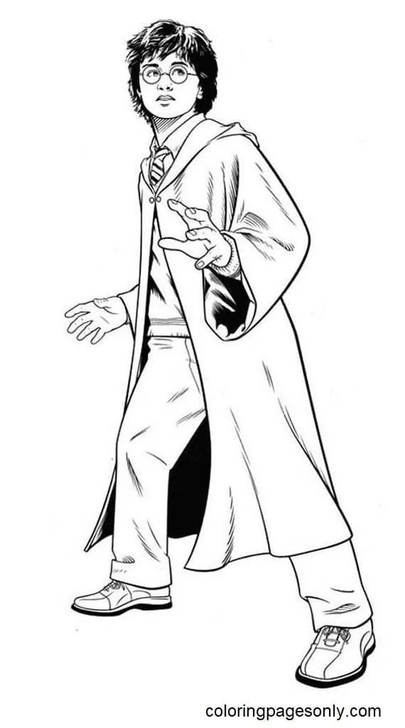 Desenhos de Harry Potter Para Colorir 56