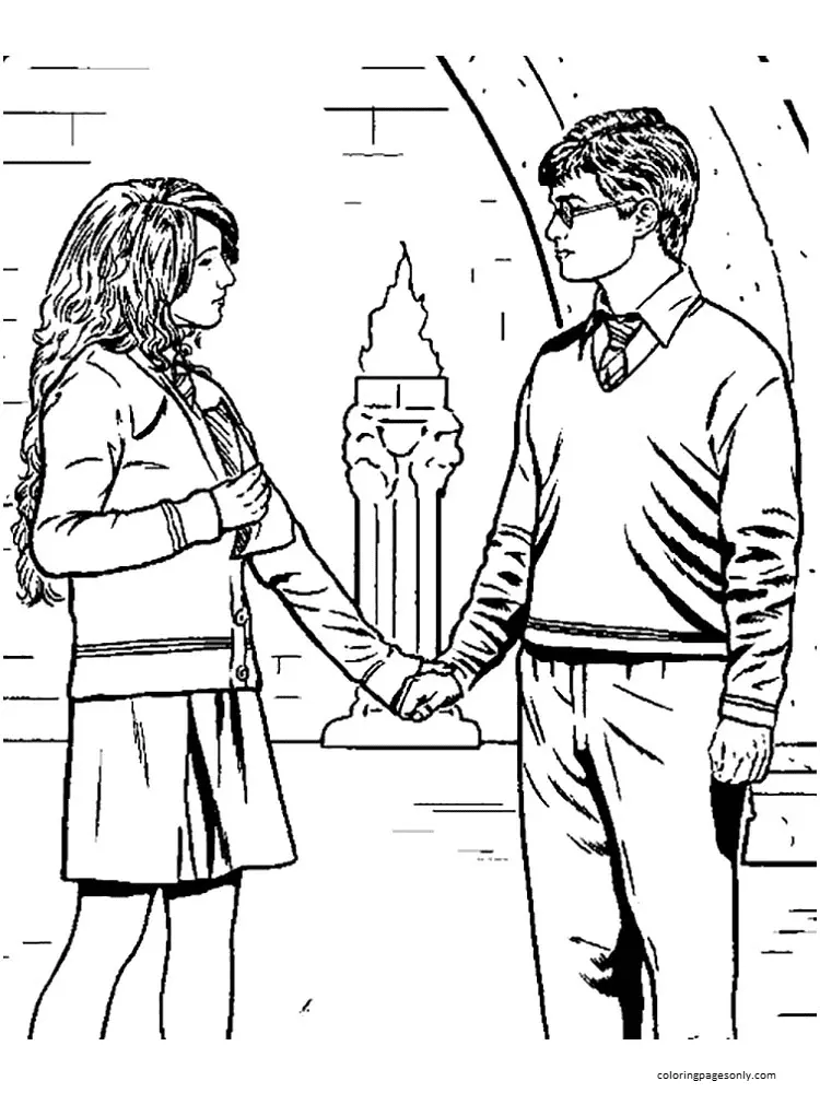 Desenhos de Harry Potter Para Colorir 59