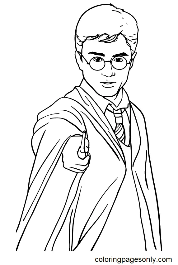 Desenhos de Harry Potter Para Colorir 60