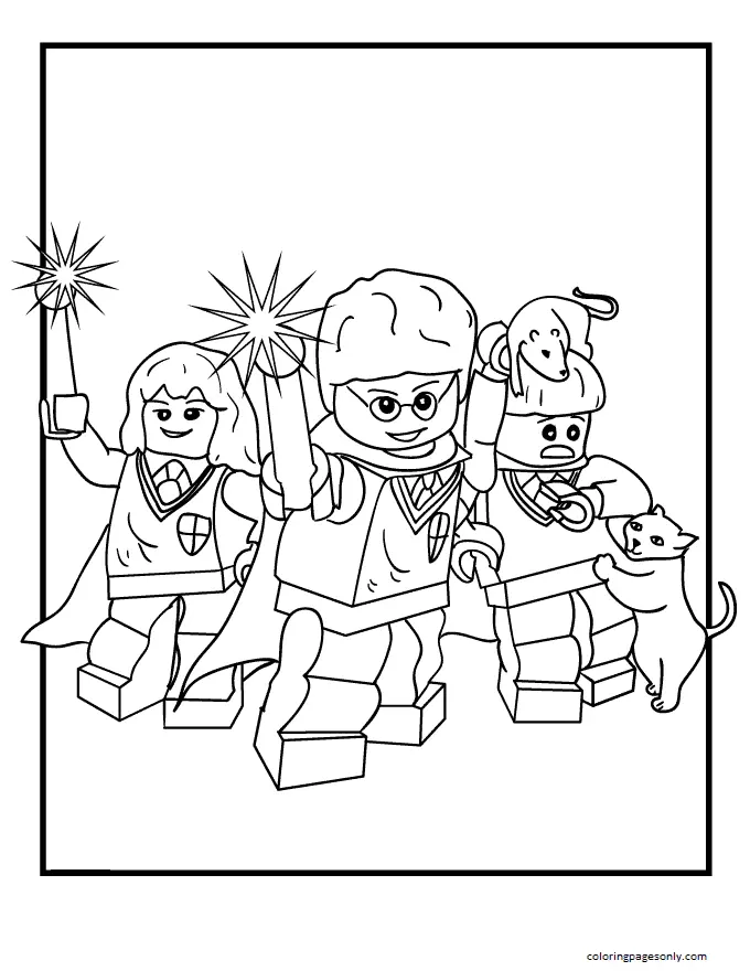 Desenhos de Harry Potter Para Colorir 7