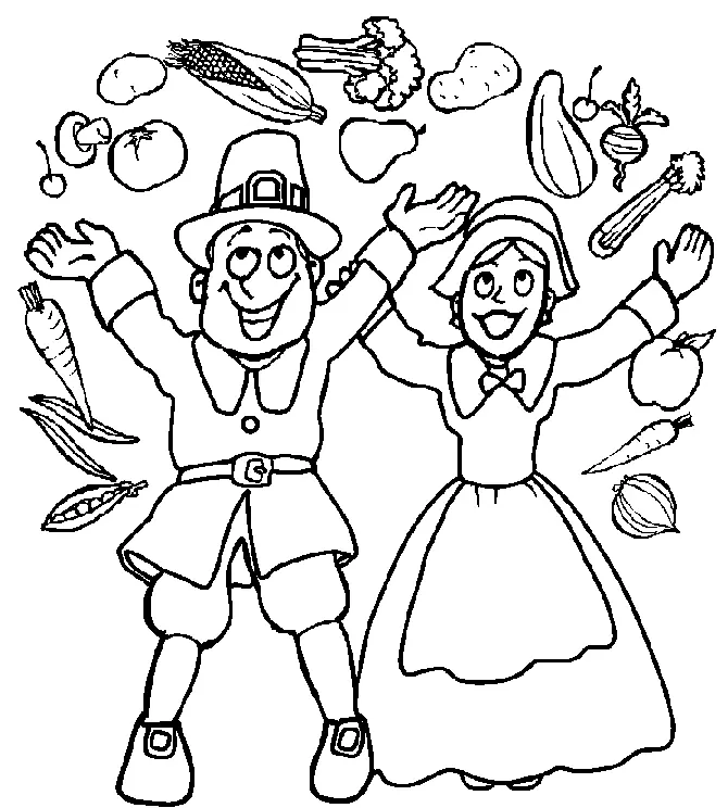Harvest Coloring Pages