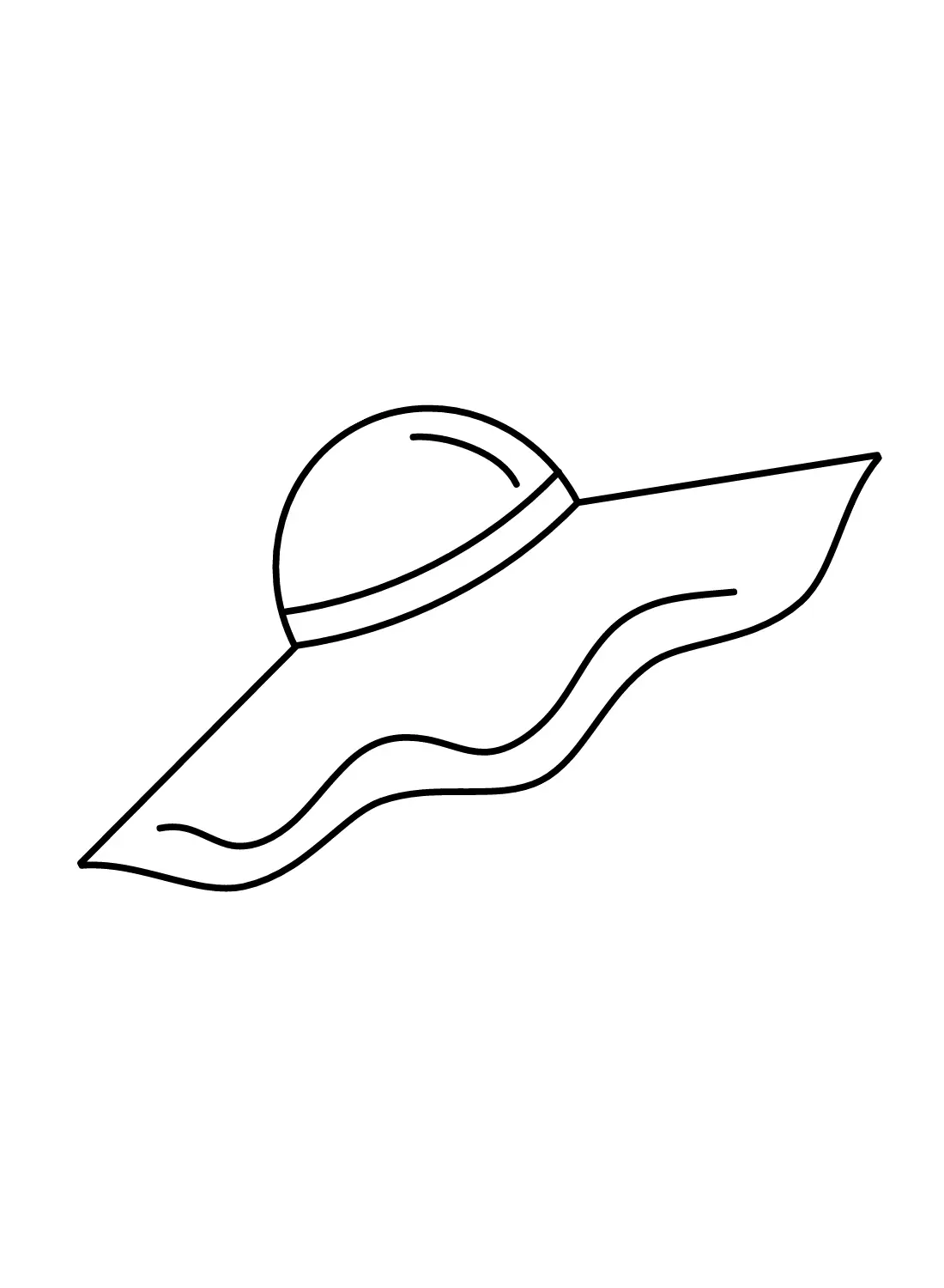 Hat Coloring Pages 13